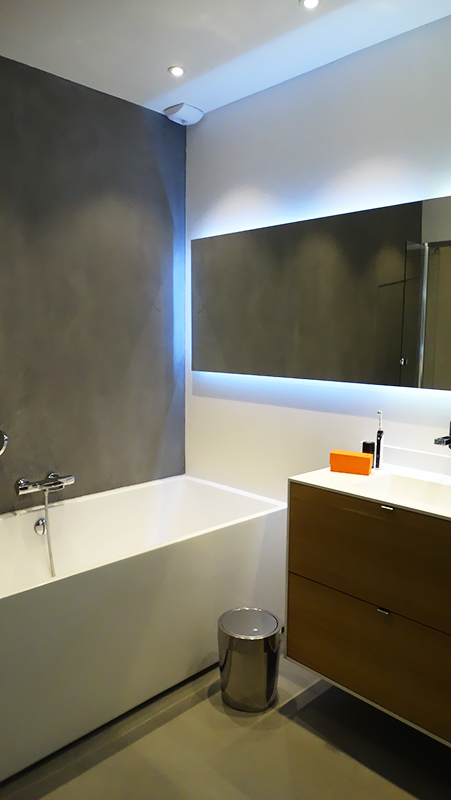 Salle de bain moderne claire khouri