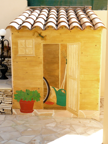 Décor peint mural