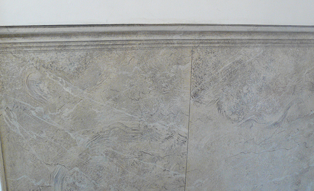 faux marbre sur mur